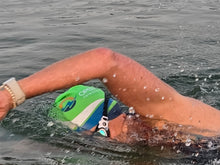 Load image into Gallery viewer, Open Water Silicone Swim Cap – High-Visibility, Comfortable &amp; Built to Last