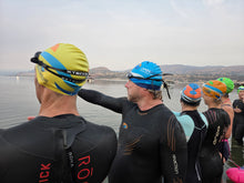 Load image into Gallery viewer, Open Water Silicone Swim Cap – High-Visibility, Comfortable &amp; Built to Last