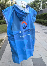 Load image into Gallery viewer, Open Water Swim Poncho – Change Anywhere, Stay Warm &amp; Covered