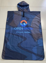 Load image into Gallery viewer, Open Water Swim Poncho – Change Anywhere, Stay Warm &amp; Covered