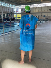 Load image into Gallery viewer, Open Water Swim Poncho – Change Anywhere, Stay Warm &amp; Covered